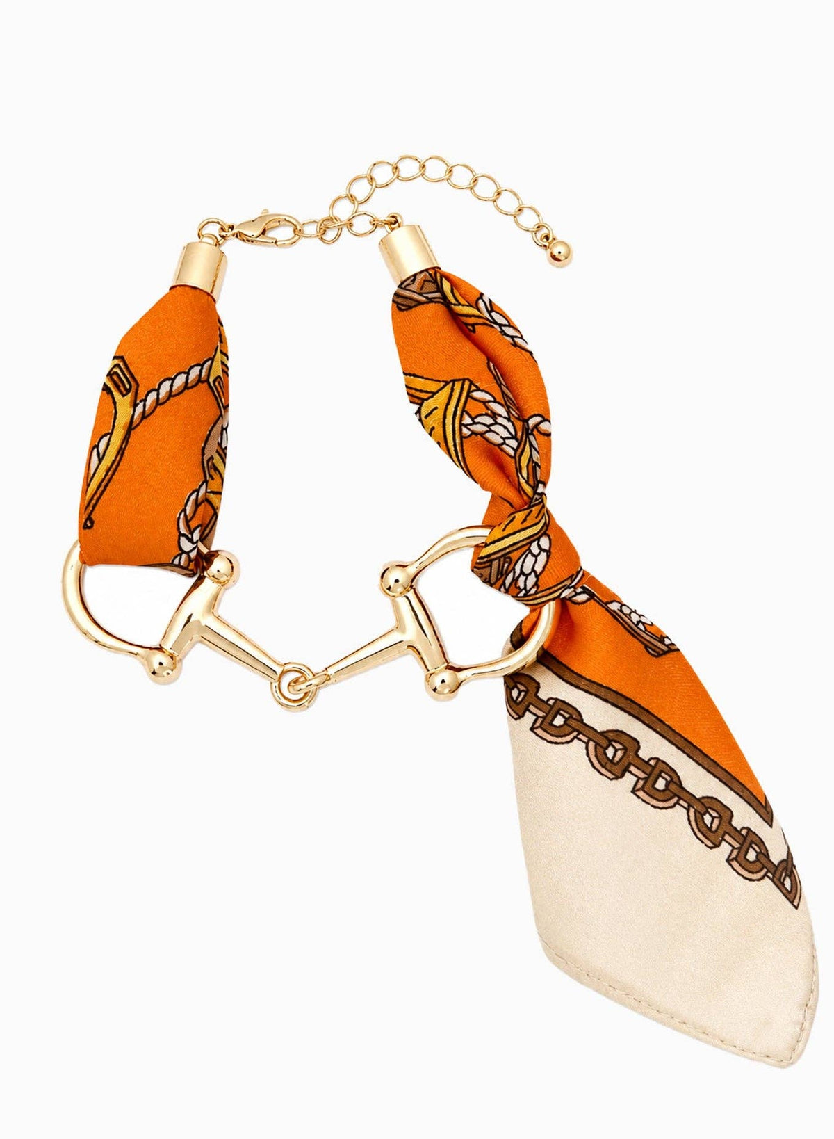 Horsebit Scarf Bracelet